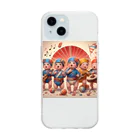 taka-kamikazeの赤ちゃん楽団 Soft Clear Smartphone Case