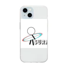 KaiKauWeLa_jiruのサーファー Soft Clear Smartphone Case