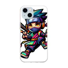 rsrsrsrsrの“Digital Ninja” Soft Clear Smartphone Case