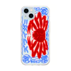 いちごちゃんのノーマル ずわい Soft Clear Smartphone Case