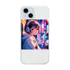 TOKYO_MELANCHOLIC_REVERIEのアヤネ Soft Clear Smartphone Case