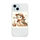 Gilghisslaの大海原の探検家イルカ - 海洋冒険コレクション Soft Clear Smartphone Case