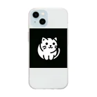  ニャンダーランド・イラストストアのにゃん丸 Soft Clear Smartphone Case