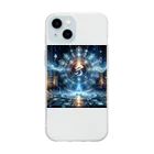 itohmaの梵字＋AI Soft Clear Smartphone Case