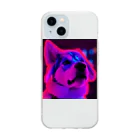 hi__romaの可愛くてイケイケわんちゃん🐶 Soft Clear Smartphone Case