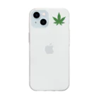 iroiro_ojisan11の大麻 Soft Clear Smartphone Case