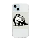 gogodiggerのワニバラ Soft Clear Smartphone Case