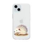 叶和のはりねずみのフェルちゃん Soft Clear Smartphone Case