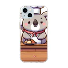 ひまやねんのコアラ Soft Clear Smartphone Case