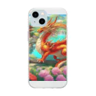 janeiroのDoragon６ Soft Clear Smartphone Case