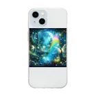 Art-Fusion-YuriのIn the Forest Soft Clear Smartphone Case