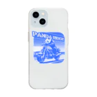 kazu_gのパンダライダー!(ブルー) Soft Clear Smartphone Case