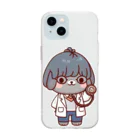 RainboWhaleのクマ女医 Soft Clear Smartphone Case