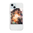 AQUAMETAVERSEの時は今　エンジェル717 2065 Soft Clear Smartphone Case