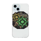 NaROOMの【Abstract Design】8-gram 八芒星🤭 Soft Clear Smartphone Case