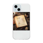 renesisのIt means that your future hasn't been written yet. Soft Clear Smartphone Case