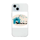 miru-miru-miruのお家に帰ろう Soft Clear Smartphone Case