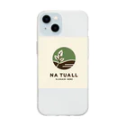 ONE POINTの【NATTURESシリーズ】NA TUALL Soft Clear Smartphone Case