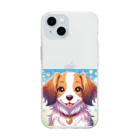 yos-1292583のコーイケルさん Soft Clear Smartphone Case