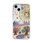 🌸桃山はなこ🌸の🌟神様の新年会🌟 Soft Clear Smartphone Case