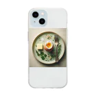 ONE POINTの優雅なbreakfast  Soft Clear Smartphone Case