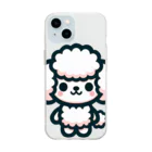 わんわんわんの可愛すぎるトイプーさん Soft Clear Smartphone Case