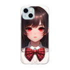 AIchan（AIイラスト）の愛081 Soft Clear Smartphone Case