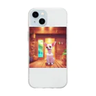 sauna_animalのsauna animal ⑩ Soft Clear Smartphone Case