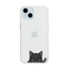 cute styleのHello Cat Soft Clear Smartphone Case