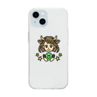 Yukarinaの星座ショップのおうし座♉ Soft Clear Smartphone Case