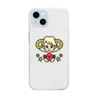 Yukarinaの星座ショップのおひつじ座♈ Soft Clear Smartphone Case