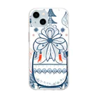 (っ◔◡◔)っ ♥ Le Petit Trésor ♥の花の詩カップ(The Flower Poetry Cup) Soft Clear Smartphone Case