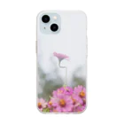 信号待ちのははとつむ Soft Clear Smartphone Case