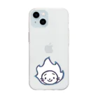 Bitter Sweet Devil's の霊魂ネコ Soft Clear Smartphone Case