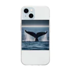 てぃっちゃんのクジラの尾 Soft Clear Smartphone Case