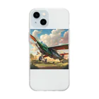 てぃっちゃんの飛行機 Soft Clear Smartphone Case