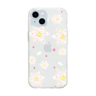 REDMOON_SAPPOROのきら・ひら　スマホケース Soft Clear Smartphone Case