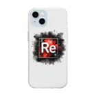 science closet（科学×ファッション）の元素シリーズ　~レニウム Re~ Soft Clear Smartphone Case