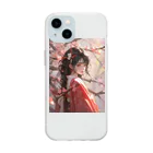AQUAMETAVERSEのお姫様　パール　1441 Soft Clear Smartphone Case