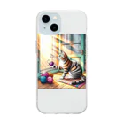 Akiraのねこ Soft Clear Smartphone Case