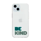 TILUのBe kind  Soft Clear Smartphone Case