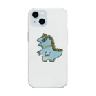 Omemeのきょうりゅうくん Soft Clear Smartphone Case