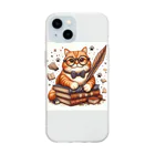 Akiraの猫 Soft Clear Smartphone Case