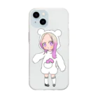 みさき🐰🍀⛄️のみさきのグッズ Soft Clear Smartphone Case