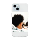 ma_vckの男性と愛らしいワンちゃんが共演するスタイリッシュな日常シーン Soft Clear Smartphone Case