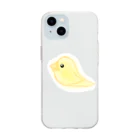 simotukisetiyaのミクぴよちゃんグッズ Soft Clear Smartphone Case