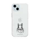 sotoasobiのsotoasobi -squirrel- Soft Clear Smartphone Case