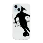 JAPAすぷのwomen’s soccer captain 起点 Soft Clear Smartphone Case