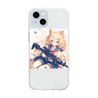 AQUAMETAVERSEの星屑の誓い、勇気の歌 Marsa Soft Clear Smartphone Case