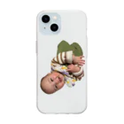 Itto_kawaiibabyのItto 赤ちゃん 産まれちゃったぁポーズ🥰 Soft Clear Smartphone Case